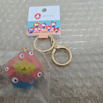 만박 산리오 미야쿠미야쿠 변신 키링 폼폼푸딩 클리어