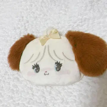 mikko 수플레 다이컷 페이스 봉제 인형 에코백 미사용품