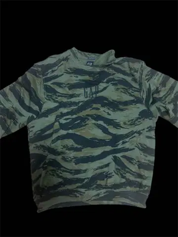 GAP 카모플라쥬 맨투맨 S 사이즈 반팔