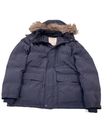 e111 UNIQLO 프리미엄 다운 네이비 블루 다운 자켓