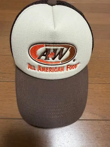 A&W 트래커 캡 베이지/브라운
