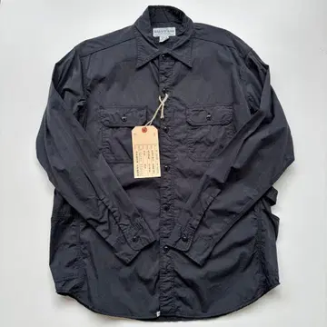 SASSAFRAS 블랙 긴팔 셔츠