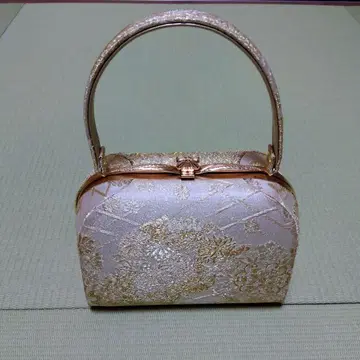 일본 의류용 가방 꽃무늬 자수