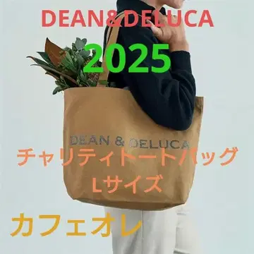 [ DEAN&DELUCA ] 차리티 토트백 카페오레 2025