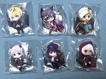 GOD EATER(갓 이터) 9주년 돌진 스토어 아크릴 스탠드 6종