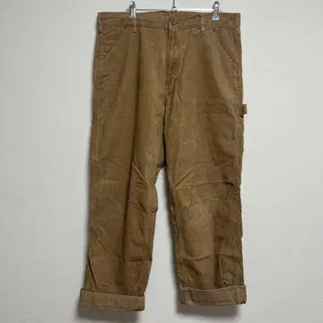 브라운 코듀로이 카고 팬츠 L 사이즈