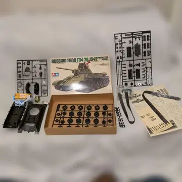 타미야 소련 T-34/76 탱크 1942년형 프라모델 새상품 미조립