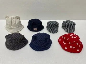 10cm 인형용 모자, 캡, 햇, 헌팅 등 다양 7점 세트 미사용 새상품