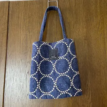 새상품급 mina perhonen 미니백 네이비 탬버린