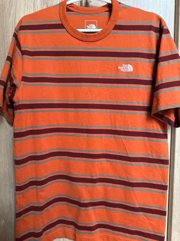 THE NORTH FACE 스트라이프 T셔츠 M