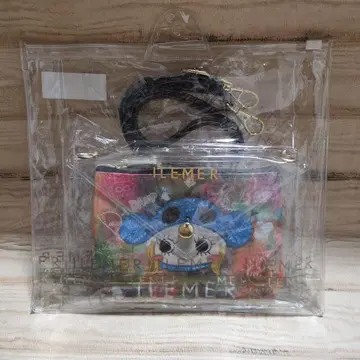 새상품 ILEMER 멀티 컬러 PVC 파우치