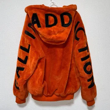 GALLIS ADDICTION 플리스 자켓 M 오렌지