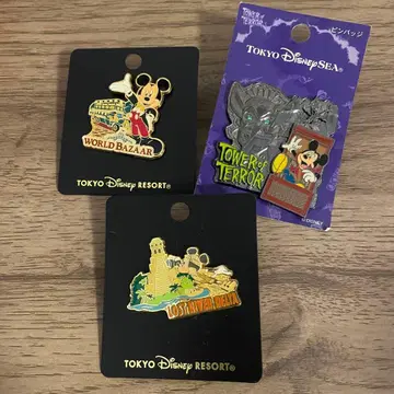 미키 도쿄 디즈니 리조트 핀 배지 3세트