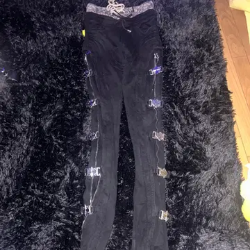 GUAPI 블랙 팬츠 사이즈 30