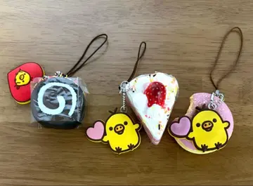 리락쿠마 키이로이토리 스퀴즈 마스코트 케이크 도넛 레어 헤이세이