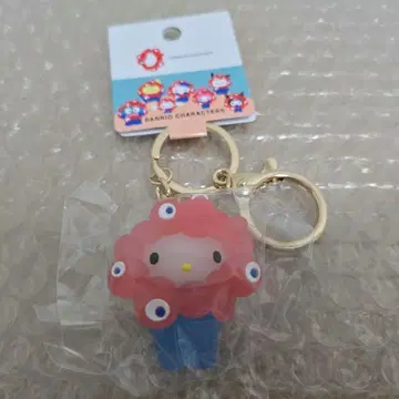 만박 산리오 미야쿠미야쿠 변신 키링 헬로키티 클리어