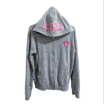 레어 MLB 로스앤젤레스 다저스 여성용 후드티 y2k LA 로고