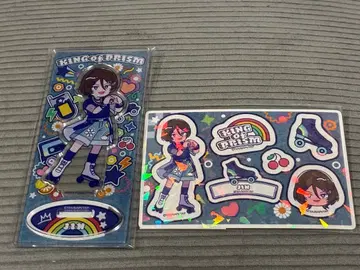 킹프리 킨츠아 갤러리 제논 아크릴 스탠드 스티커 호즈키 진