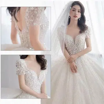 한국 스타일 웨딩 드레스