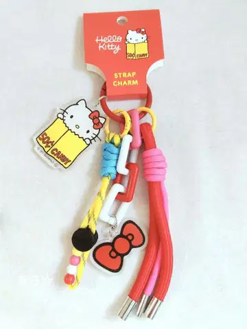 헬로키티전 한정판 스트랩 참 헬로키티
