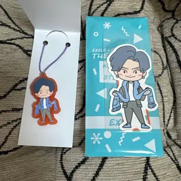 EXILE KENCHI 타치바나 케니치 러버 키링 스티커