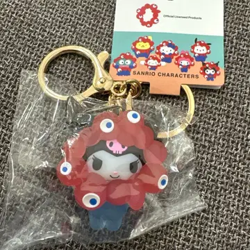 만박 미야쿠미야쿠 산리오 클리어 컬러 키링 쿠로미