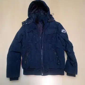 TOMMY HILFIGER 네이비 다운 자켓