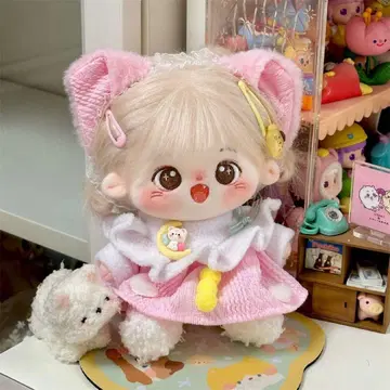 20cm 봉제 인형용 옷 갈아입기  옷 4세트