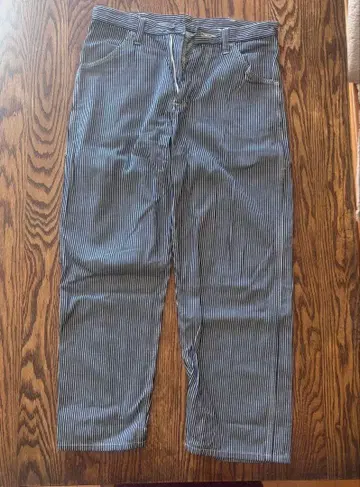 Wrangler 스트라이프 캐주얼 팬츠