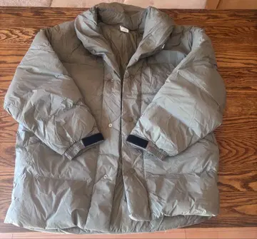 Champion 그레이 다운 자켓