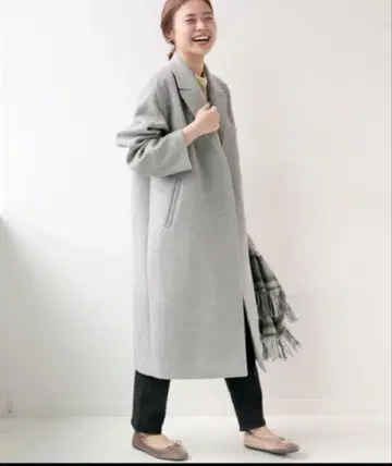 저널 스탠다드 리룸 체스터 코트 아우터 그레이 XL