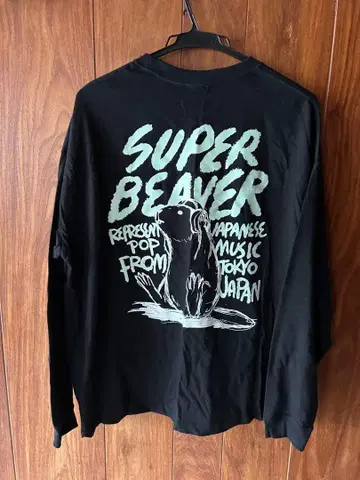 SUPER BEAVER / 뮤직 비버 롱 T  타입 S
