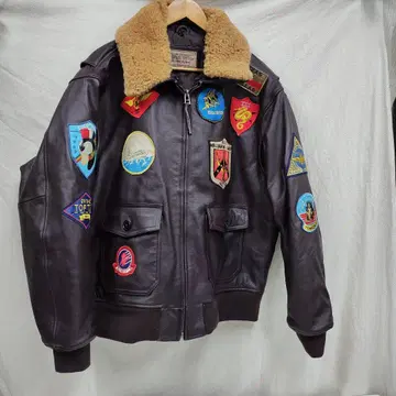 BO MIKE RONNY G-1 플라이트 자켓 가죽 재킷 3XL