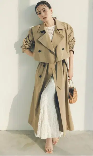 anuans 3way 트렌치코트