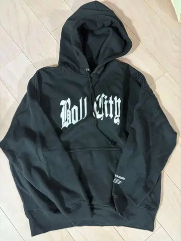 볼 시티 후디 L 블랙