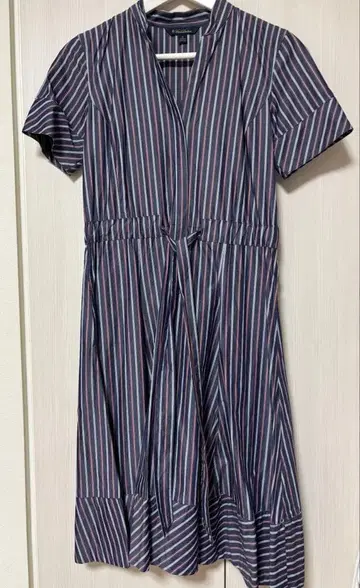 Brooks Brothers 반팔 셔츠 원피스 사이즈 0 네이비