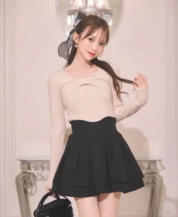 미셸 마카롱 슬림 레그 스커트 S