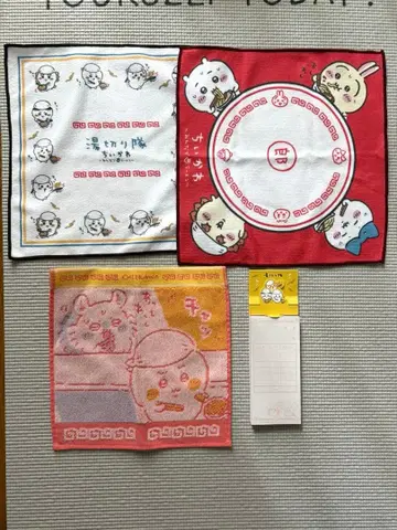 치이카와 (먼작귀) 하치와레 토끼 모몽가 제일복권 모두 함께 라멘 로