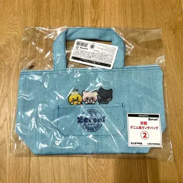 zeroni 에니마이 복권 B상 데님풍 런치백 2 zeroni