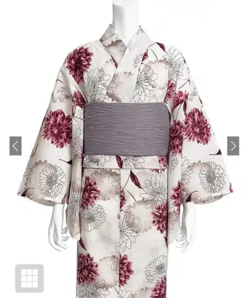 달리아 패턴 유카타 세트 tu1496 GRL 잡화 포함