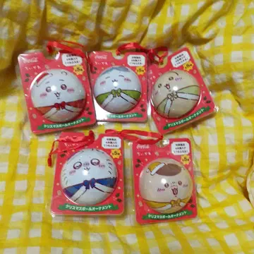 치이카와(먼작귀) 크리스마스 볼 오너먼트