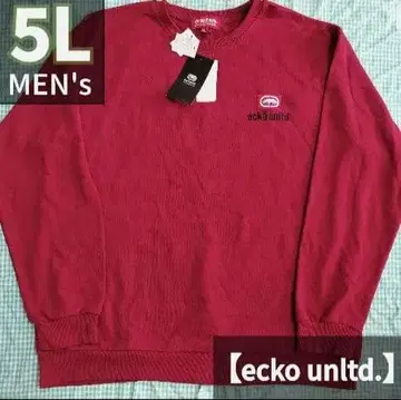 [ ecko unltd. ] 원포인트 가슴 자수 맨투맨 5L 트레이닝복