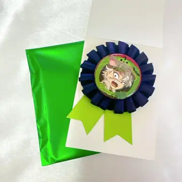 귀멸의 칼날 시나즈가와 사네미 코사지풍 배지 캔뱃지