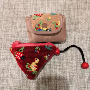 FEILER 하이디 패턴 접이식 에코백 2개 세트 새상품급