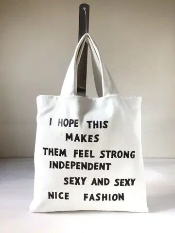 화이트 가죽 메츠 세이지 토트백