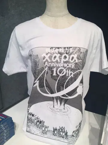 안노 히데아키 스튜디오 컬러 10주년 기념 큰 순무 티셔츠 에반게리온