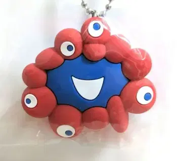 오사카 엑스포 미야쿠미야쿠 러버 입체 얼굴 키링