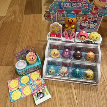 호빵맨 올리고 퐁! 빛나는 오더 아이스 줘!! DX 세트