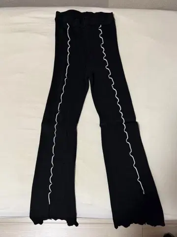 soduk 슬릿 니트 팬츠