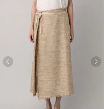 캘런솔로지 C.S.G 라메 트위드 스커트 새상품급